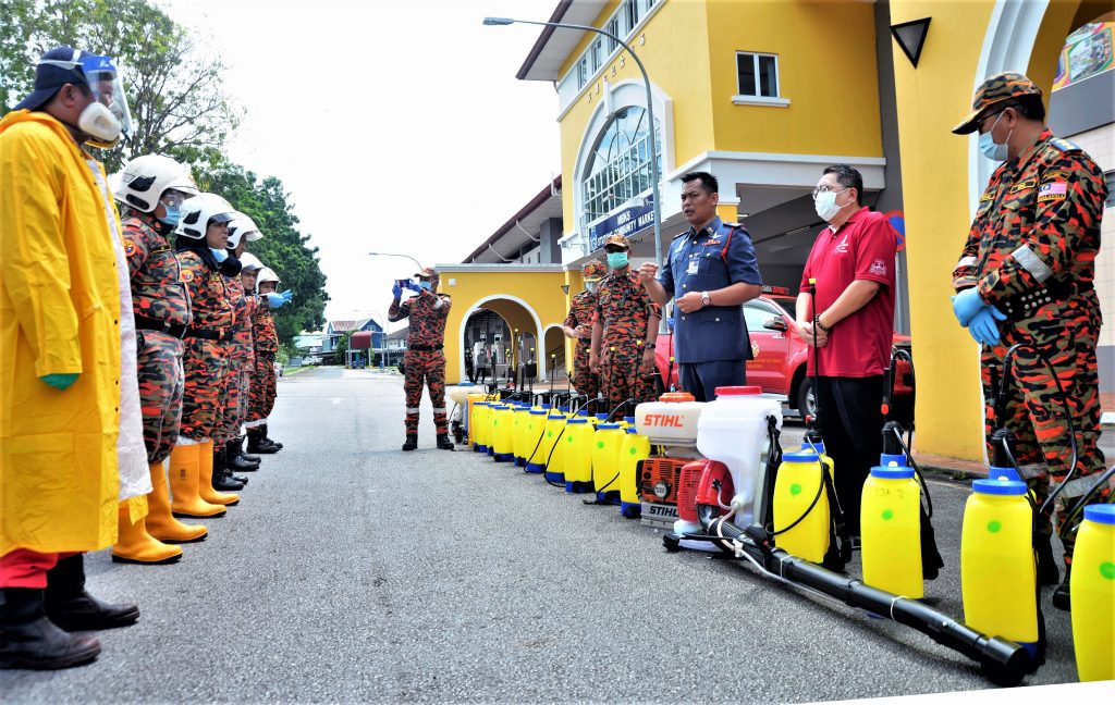 MBKS Carries Out Disinfection Works | Sarawak Tribune