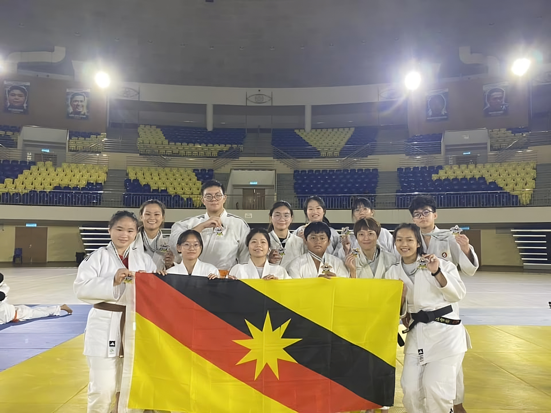 Ed-HAR-Sarawak judoka team clinch 10 medals in Championship