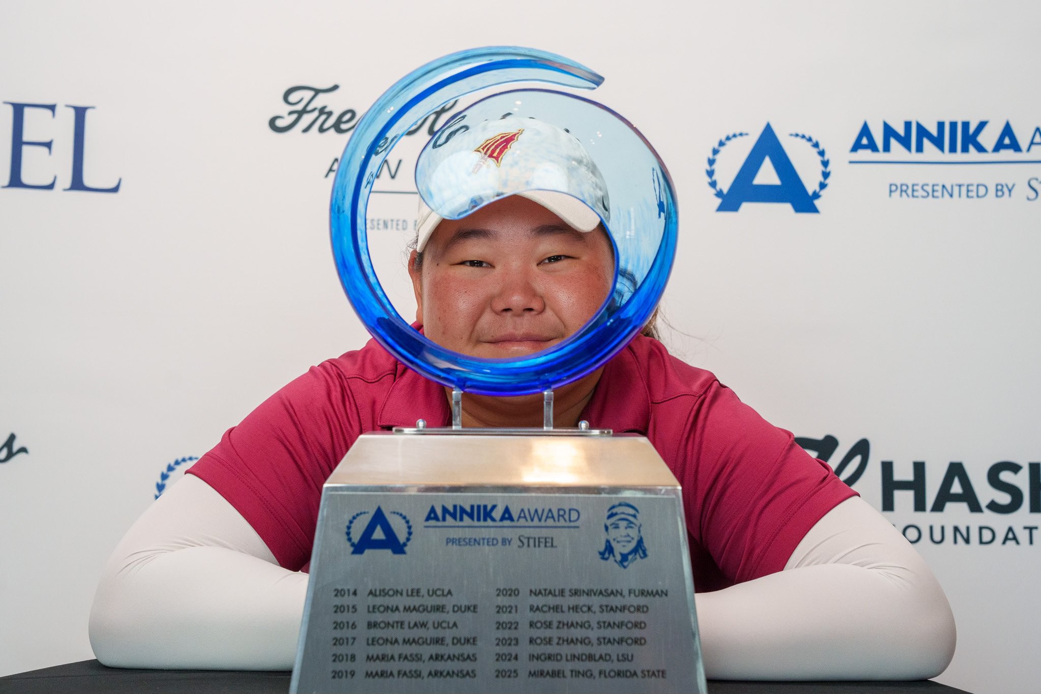 (TOP STORY-SPORTS)ed-HAR-Ting first asian ANNIKA AWARD-