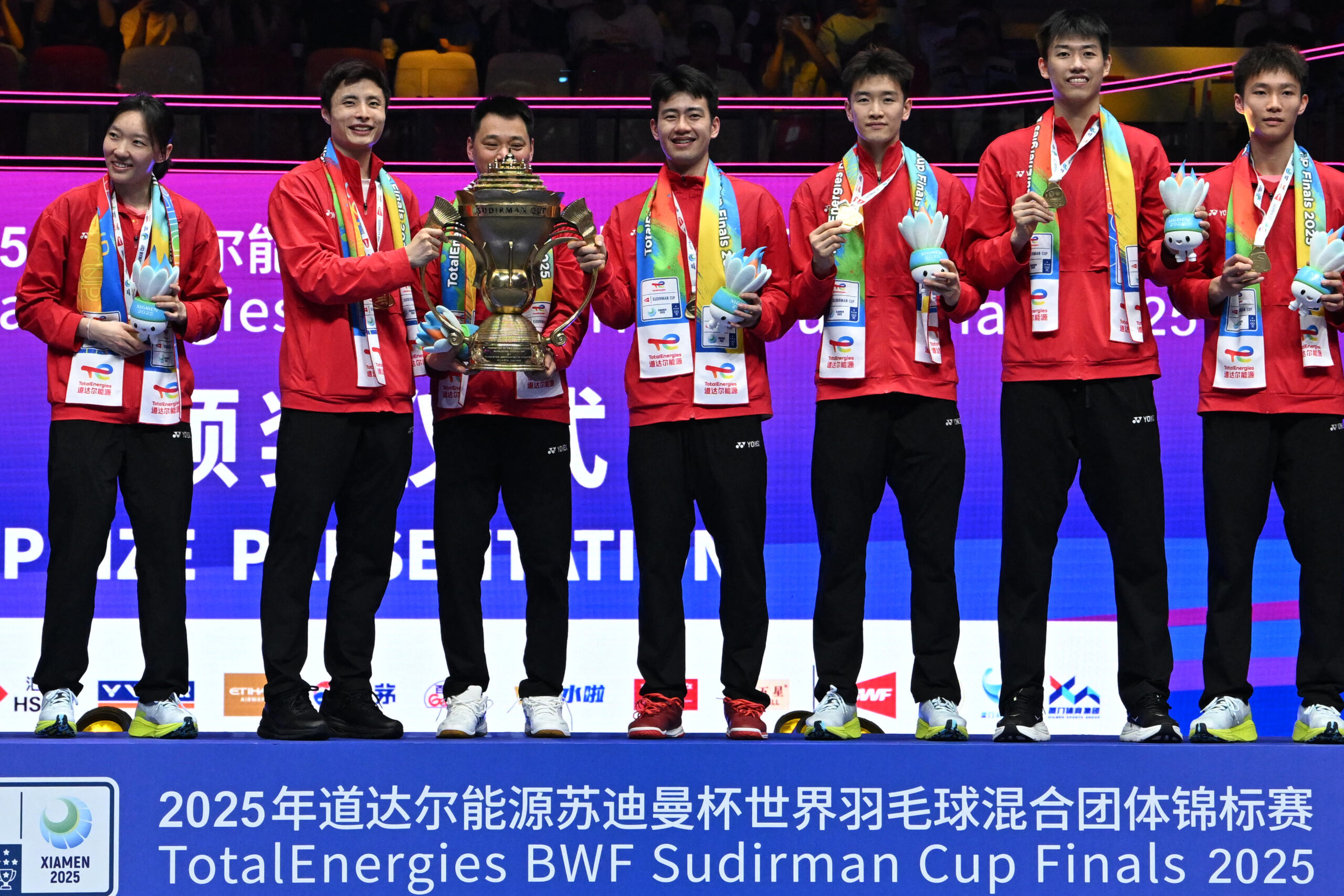 BADMINTON-CHN-SUDIRMAN CUP