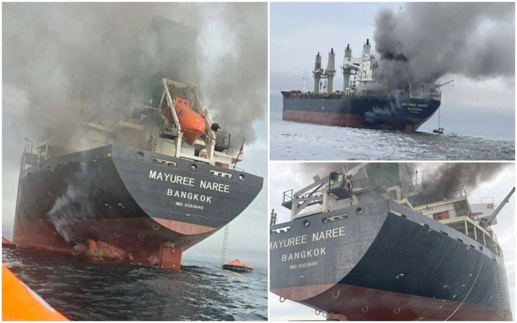 20 Thai Crew Rescued After Cargo Ship Attack In Strait Of Hormuz ...