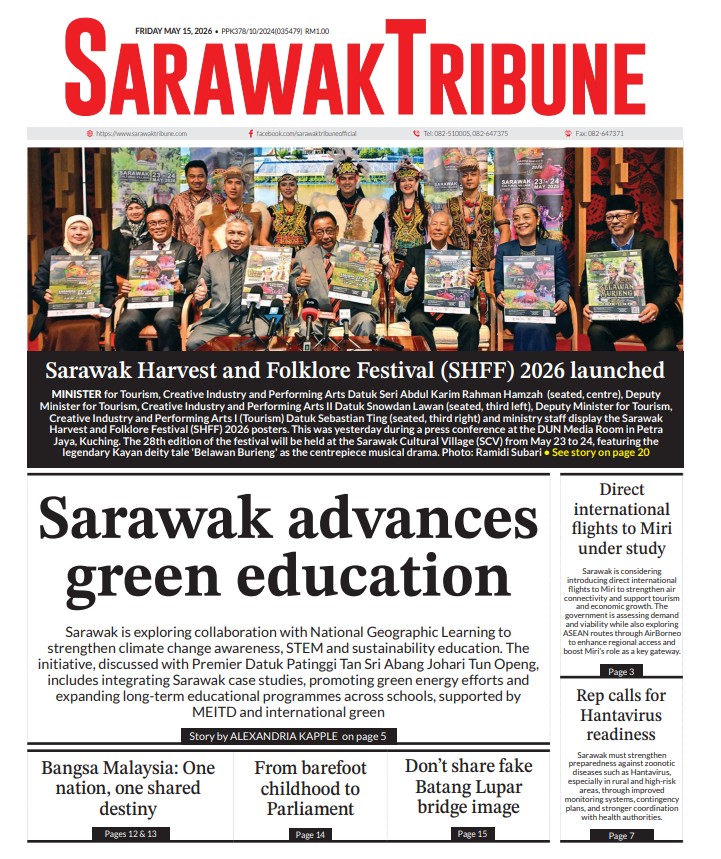 E-Paper | Sarawak Tribune