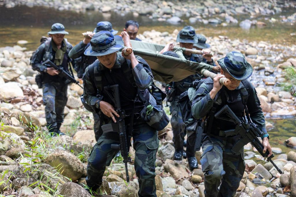 11-day exercise tests GOF jungle rescue skills