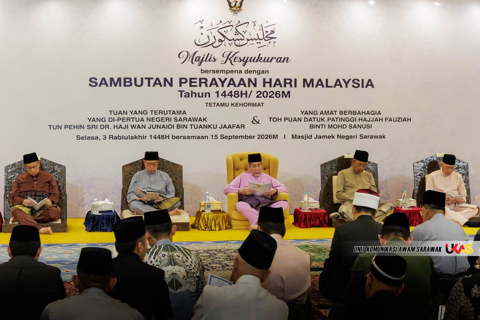 Malaysia Day thanksgiving brings state leaders together