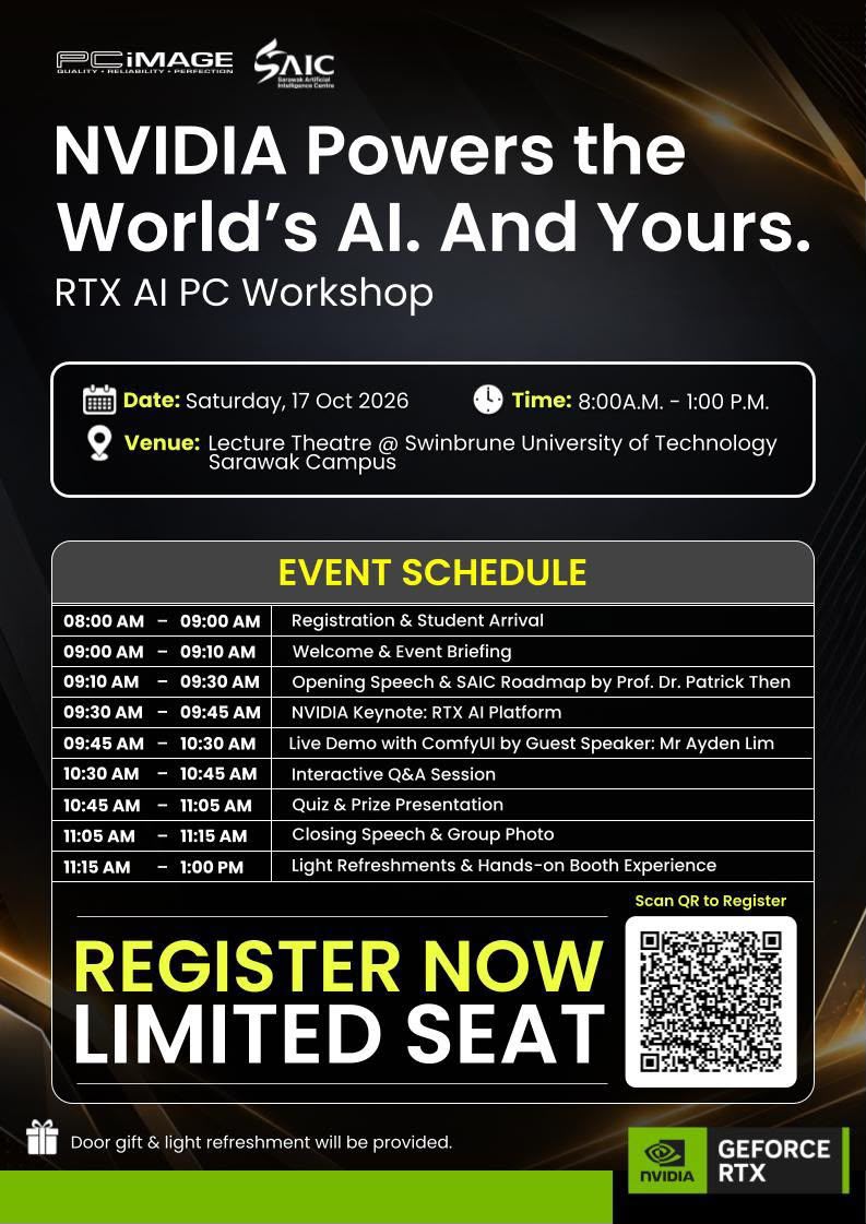 Hands-on AI workshop for students on Oct 17
