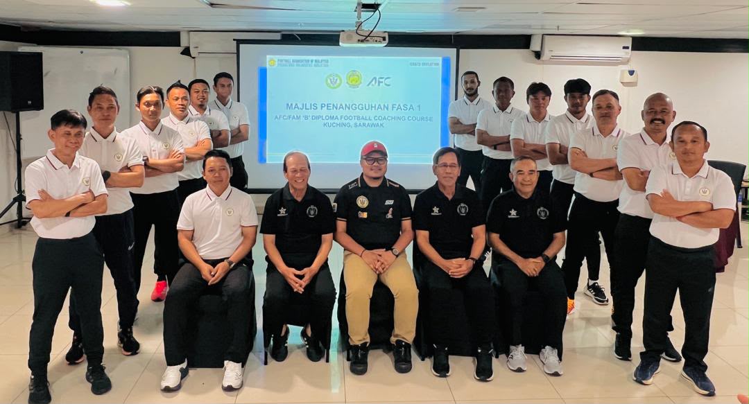 15 coaches complete AFC/FAM B Diploma course