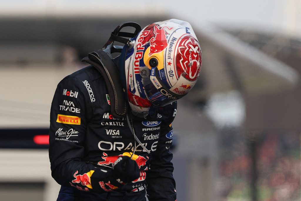 Verstappen wins chaotic rain-stricken Singapore sprint as Russell crashes out