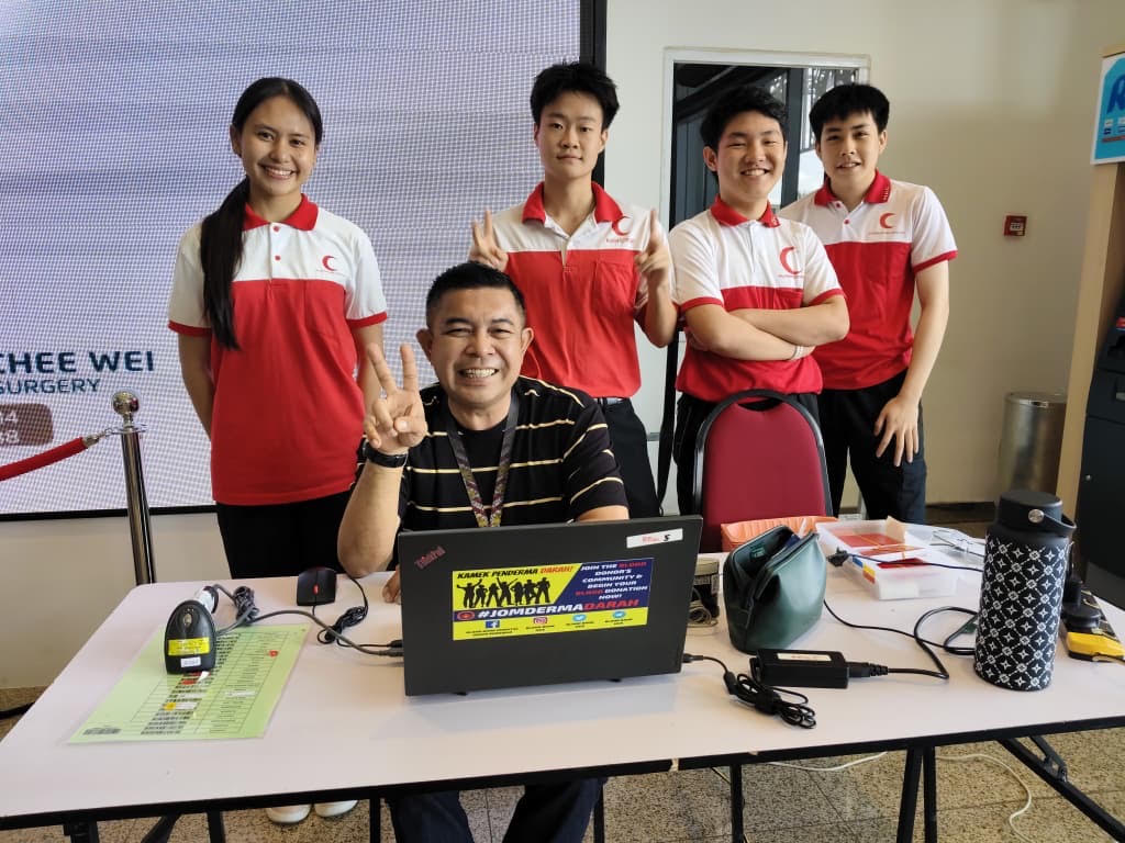 Donate blood at Plaza Merdeka Saturday