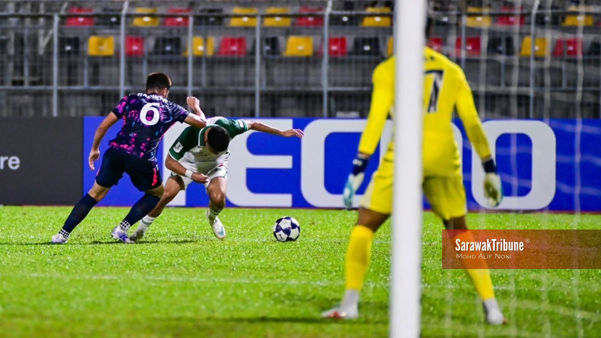 Calderon: Draw with Kuching City fair