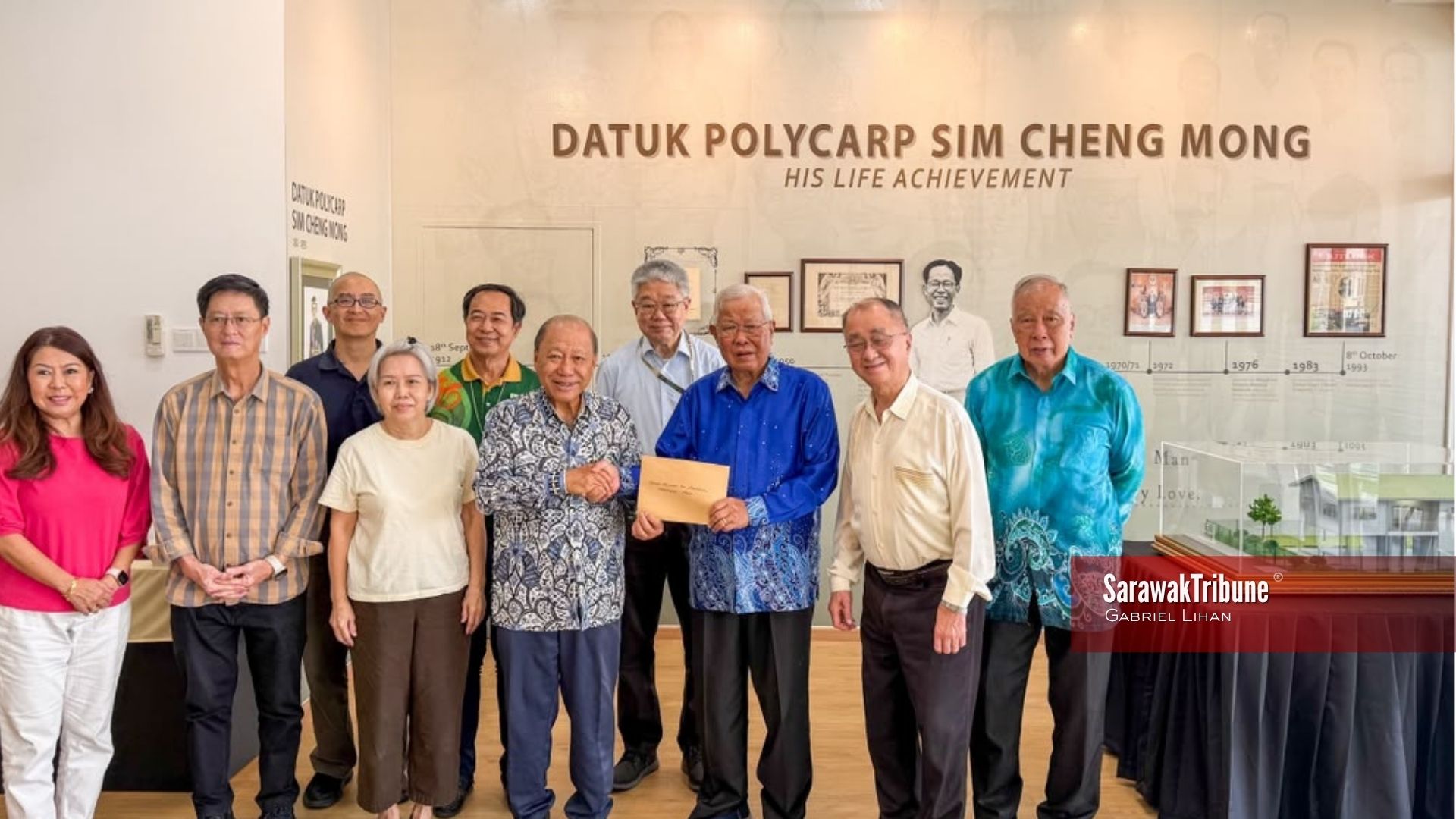 RM50,000 donation boosts Datuk Polycarp Sim’s Memorial Trust initiatives