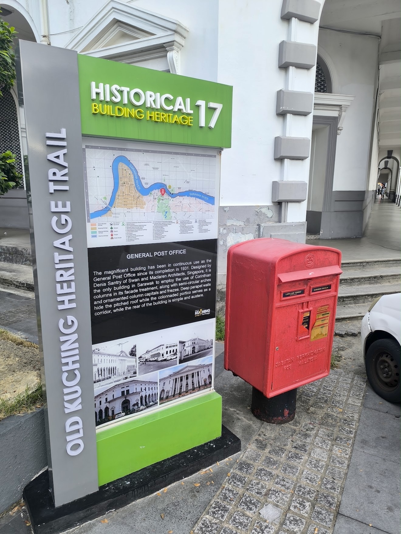 World Post Day: The building that keeps Kuching connected