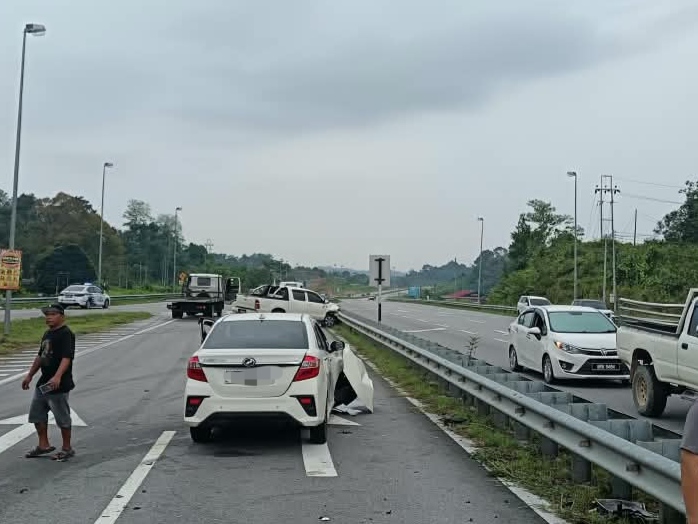 Drivers, passenger injured in two-vehicle crash