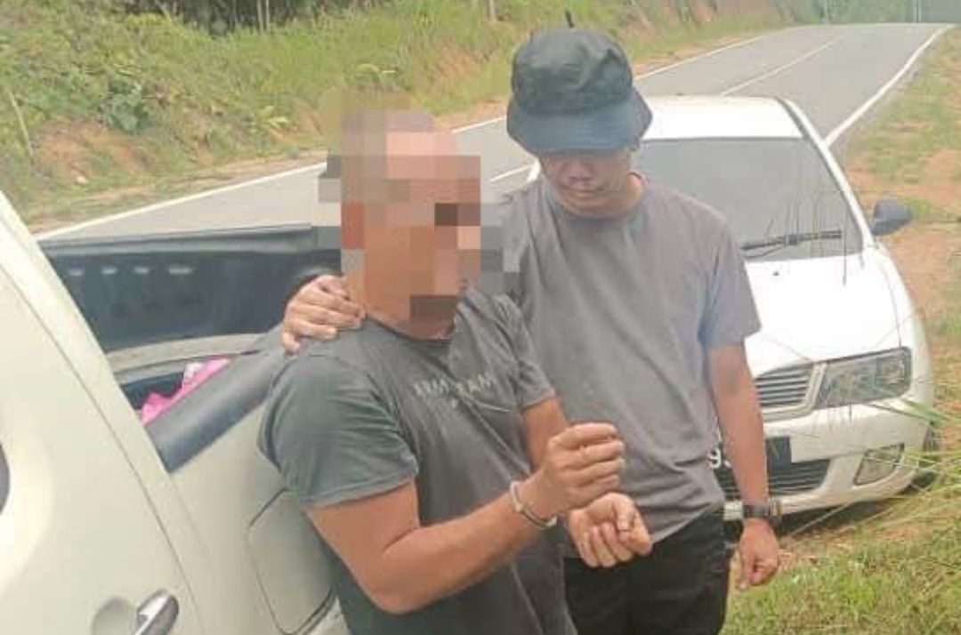Man with four priors caught with suspected meth