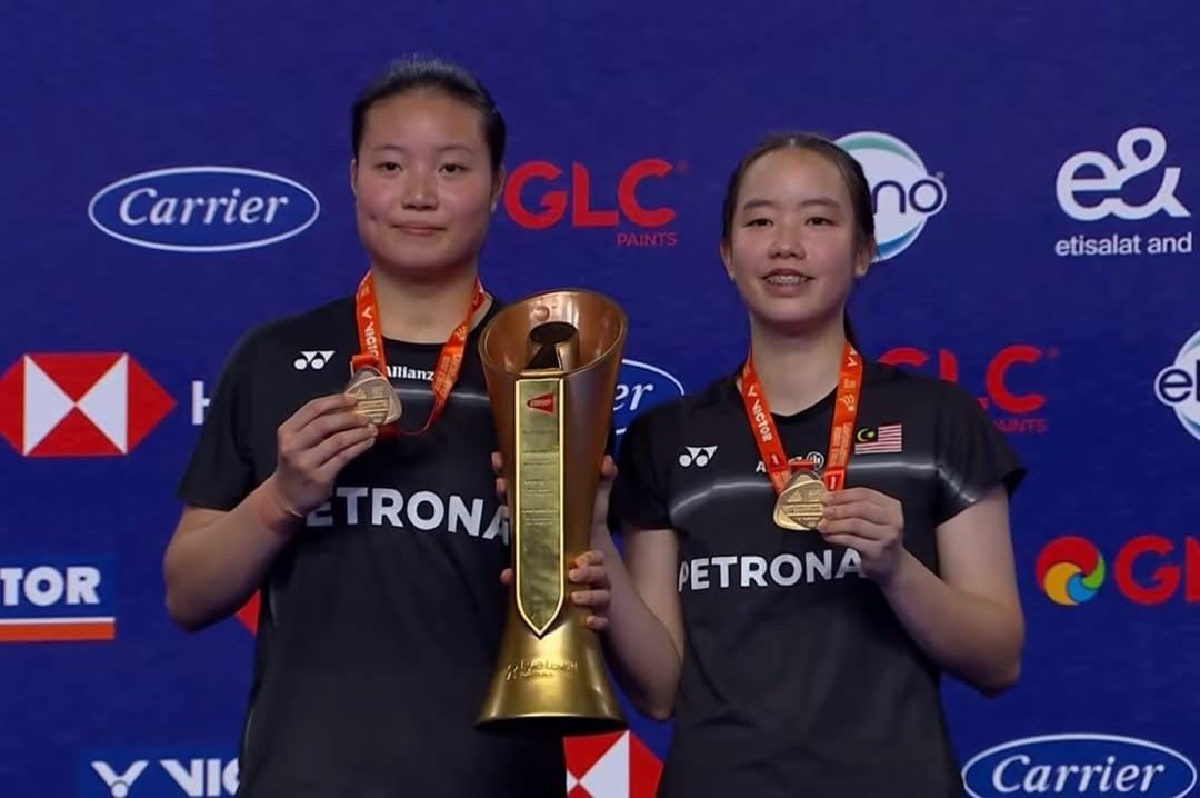 Genevie, Zi Yu strike Malaysia’s first BWF Junior World women’s doubles gold