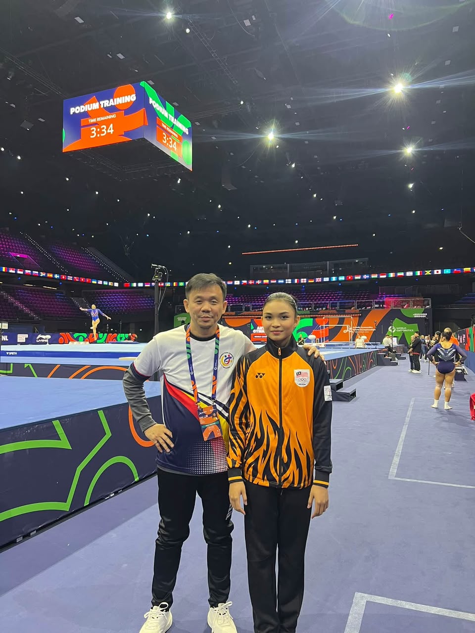 Audi joins Malaysian gymnastics team in Rotterdam